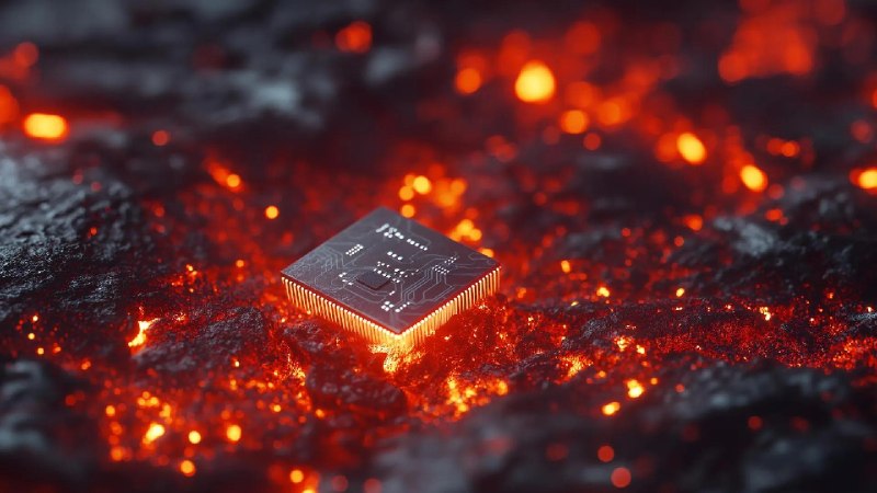 Нейросети отправляются в пекло: создан чип, работающий при 700°C!