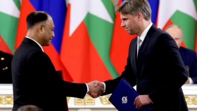 Запуск космического корабля Мьянмы с российской помощью